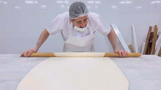 Дивовижний процес приготування сирійської пахлави ручної роботи від майстрів сирійської пахлави