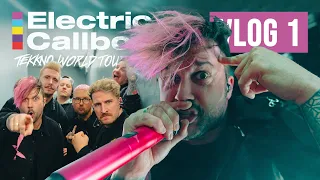 Electric Callboy - VLOG 1 // TEKKNO WORLD TOUR EUROPE // Milan Barcelona Madrid Lisbon