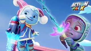 Cold Snap releases his winter magic! | NEW! | Action Pack | Adventure Cartoon for Kids