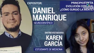 Charla "Principios de la Evolución Cerebral ¿Cómo surgió la mente?" por Daniel Manrique