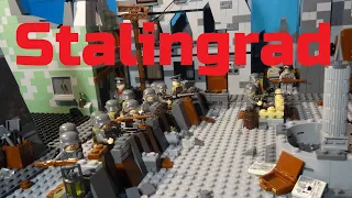 LEGO WW2 Battle for Stalingrad - Stop motion - Битва за Сталинград