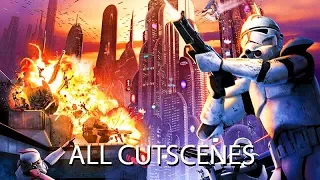 STAR WARS: Battlefront Elite Squadron  All Cutscenes (Game Movie) 1080p HD