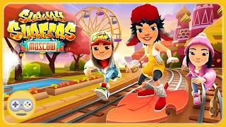 Subway Surfers Moscow. Сабвей Серферс Москва. Обновление игры. Русские серферы Алекс, Николай и Мими