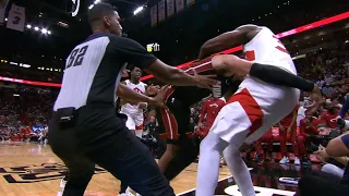 Heat vs Raptors FULL FIGHT (Players Ejected)