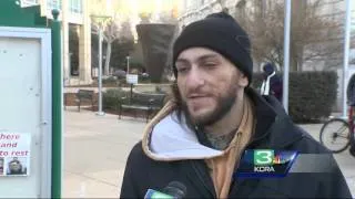 Homeless encampment protest continues at Sacramento City Hall