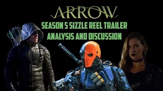 Arrow Season 5 'Sizzle Reel' Trailer | Analysis and Discussion