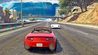 مهام قراند 5 لكن مع تسونامي | GTA V Missions with Tsunami Mod