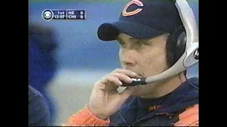 2002 NFL Wk 10 New England Patriots @ Chicago Bears; Tom Brady