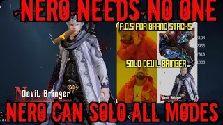 Devil May Cry: Peak of combat: Destroying the misconception that Nero NEEDS support to be efficient.