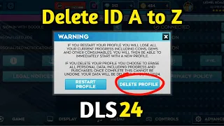How to Restart Account in DLS 24 | How to Get Restart ID