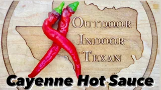 Cayenne Pepper Hot Sauce Recipe | How to Make an Easy Homemade Cayenne Hot Sauce