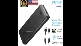 Pin sạc dự phòng cho iPhone 12 Series ANKER A1287 PowerCore Metro ESSENTIAL 20000mAh PD 20W