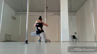 Exotic pole dance. Svetlana Yurchak