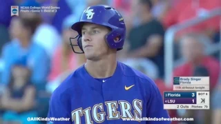 2017 College World Series Finals (Game 1): #3 Florida Gators vs  #4 LSU Tigers