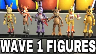 FNAF FUNKO WAVE 1 ACTION FIGURES FULL COLLECTION UNBOXING & REVIEW! 6TH ANNIVERSARY OF FNAF #3!!