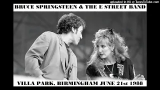 Bruce Springsteen Backstreets Birmingham 21/06/1988
