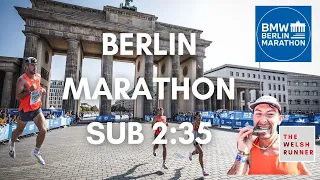 BERLIN MARATHON 2021 - Running sub 2:35 with a camera. Race vlog!