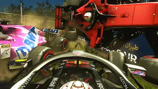 The Bahrain Grand Prix but there's NO GRIP AT ALL! | F1 Game Experiment 0% Grip