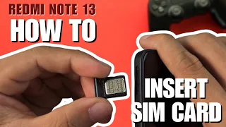 How to Install a SIM Card to Redmi Note 13