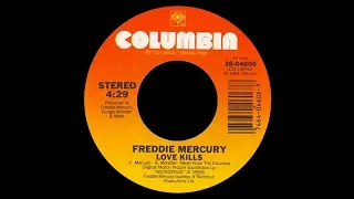 Freddie Mercury ~ Love Kills 1984 Disco Purrfection Version