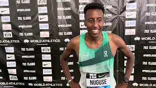 Yared Nuguse feels stronger than ever after taking 3rd at 2024 Pre Classic
