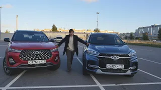 Chery Tiggo 7 PRO против Tiggo 8  ( Чери Тигго 7 про против Тигго 8)