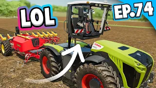 XERIONUL CU CABINA IN AER! Fs22 Elmcreek Ep.74