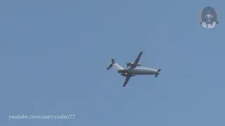 прилет в Жуковский пилотажной группы Al Fursan / Al Fursan arriving Zhukovsky