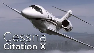 Cessna Citation X: el avión civil más rápido del mundo