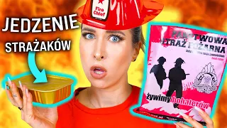 Co jedzą POLSCY STRAŻACY? 🔥 Test jedzenia dla strażaków! MRE test | Agnieszka Grzelak Vlog