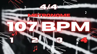 107 BPM - 4/4 Metronome