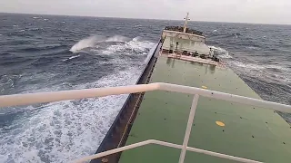 Conquering the Rough sea during passage to Srilanka