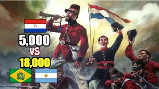 🇵🇾🇧🇷🇦🇷La Batalla de Curupaytí 1866-Paraguay contra Brasil y Argentina/ Guerra de la Triple Alianza.