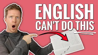 16 Things The English Language Can't Do