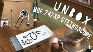 UNBOX📦 MDF747XP Rose gold stethoscope เสตทมาส่งแล้ววว สีสวยมากๆ 🥺