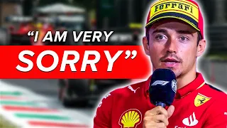 Leclerc RECEIVES HATE after Italian Grand Prix