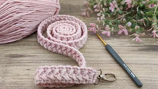 Çok kolay çanta sapı yapımı 🤗 Bag hanle Crochet
