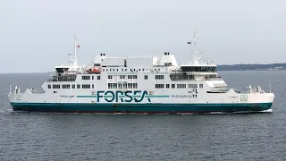 Färja, Helsingborg - Helsingør / Ferry from Sweden to Denmark 🇸🇪🇩🇰