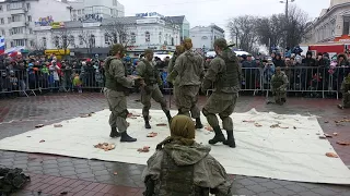 Выступление разведчиков ЧФ 23.02.2018