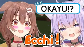 Both Korone & Chat Weren't Prepared for Okayu's Sudden Sensitive Phrase [Hololive]