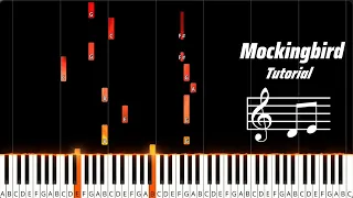 Eminem - Mockingbird Piano Tutorial (Synthesia)