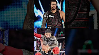 Comparison Between The Big Dog vs. Jey Uso 🔥🥵 #shorts