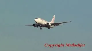 Tunisair 737-600 {TS-IOK}  at London Heathrow Airport