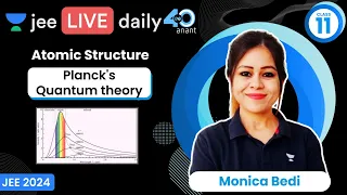 Atomic Structure L5 | Planck's Quantum theory | #jee2024 #jee2025 #jeechemistry #monicabedi