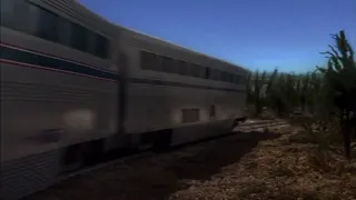 Amtrak train derails in Redding, CA in movie 10.5 earthquake