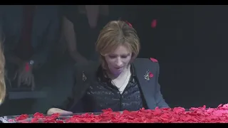 Yoshiki fashion week Tokyo !!!!!