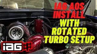 IAG AOS INSTALL!! (ROTATED TURBO STI)