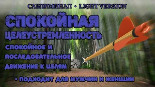 Спокойная целеустремленность | Саблиминал | Light version