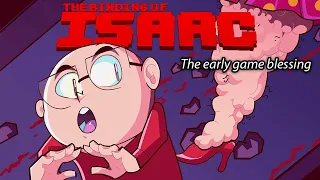 The early blessing (The Binding of Isaac: Repentance)