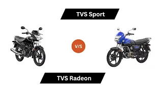 TVS Sport vs TVS Radeon: Which Commuter Bike is Right for You | BikeChuno